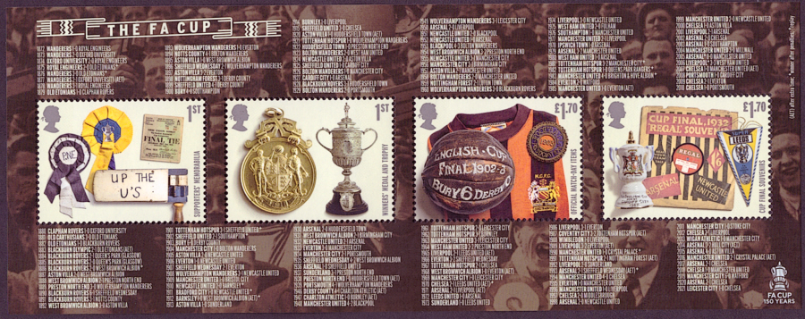 (image for) MS4642 2022 The FA Cup Non-Barcoded miniature sheet - Click Image to Close